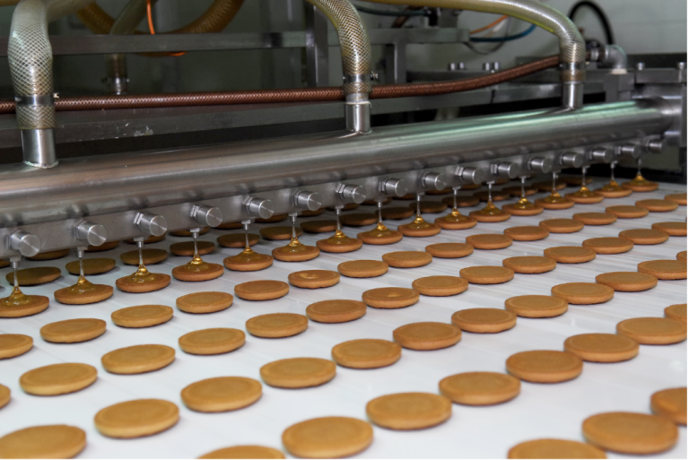 Área de almacenamiento y cámaras frigoríficas en obrador